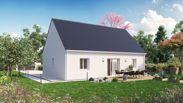 Maison neuve à La Croix-en-Touraine avec 2 chambres sur terrain de 626m2 - image 2