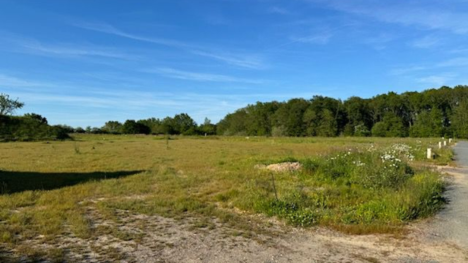 Terrain constructible de 409m2 à Baugé-en-Anjou