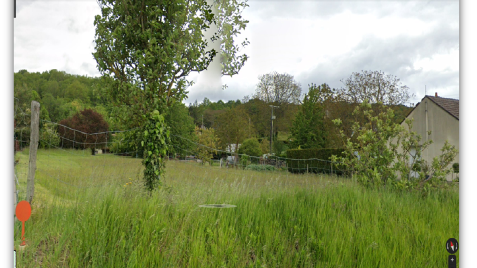 Terrain constructible de 464m2 à Azay-le-Rideau